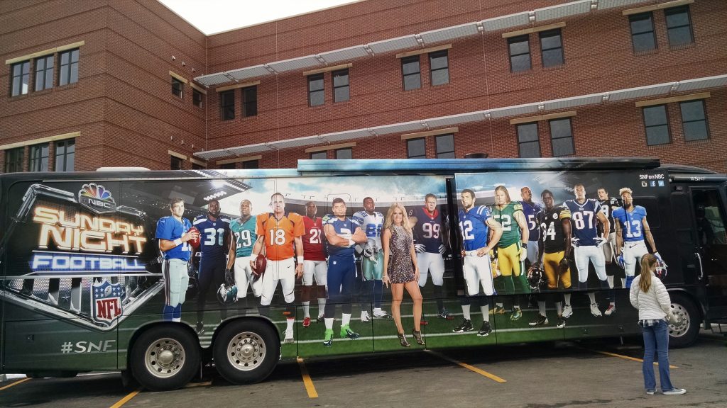 Sunday Night Football Bus - Ronald McDonald House Charities